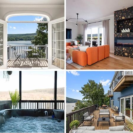 Lakeview House - Hot Tub - Firepit - Stunning Views - Spacious Deck - Cozy Living Room - Bar Greenwood Lake Екстериор снимка