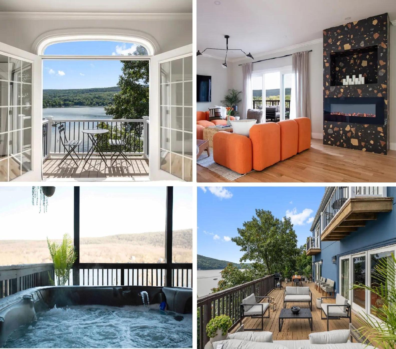 Lakeview House - Hot Tub - Firepit - Stunning Views - Spacious Deck - Cozy Living Room - Bar Greenwood Lake Екстериор снимка